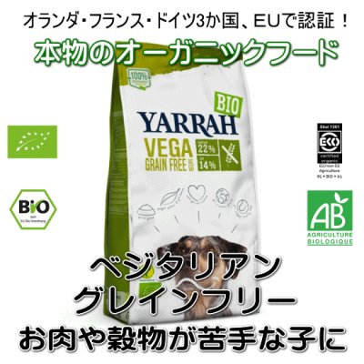 画像1: YARRAH（ヤラー）オーガニックドッグフード　ベジタリアングレインフリー