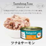 【3月31日までお試し30%OF F!】アタス キャット フード タンタライジング　ツナ＆サーモン　80ｇ