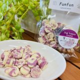 【可愛い♪美味しい♪】　Funfun 紫いものマーブルクッキー 40g
