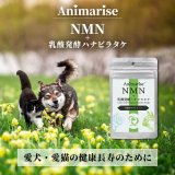 【リニューアル品！！】【犬猫の健康寿命を考えたエイジングケアサプリ】Animarise NMN+乳酸発酵ハナビラタケ 