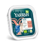 YARRAH（ヤラー）オーガニックキャットフード　サーモンと海藻のキャットパテ　100g