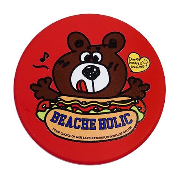 画像1: 【キュートで便利！】　BEACHE HOLIC　おやつ缶　パンダと犬おやつ缶　ホットドック (1)